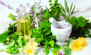 Homemade lotions with herbs
