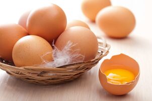 The use of eggs allows you to obtain a high cosmetological and aesthetic effect
